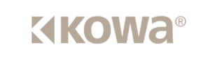 Logo der Kooperationsfirma "Kowa" für hochwertige Türen und Fenster